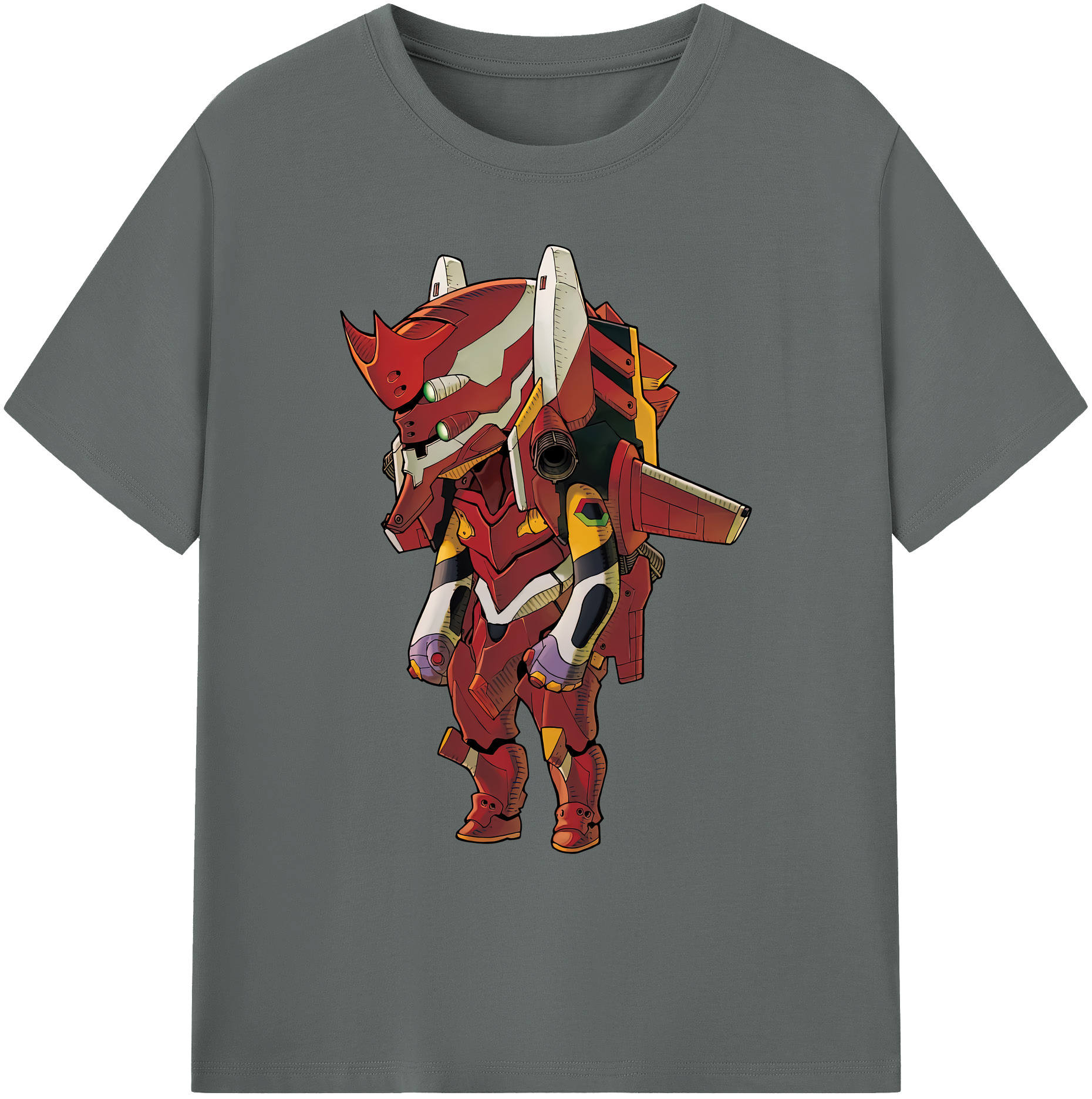 （画像用） EVA 新世紀エヴァンゲリオン 綿100％ メンズ半袖Tシャツ｜肌触りやわらか＆通気性